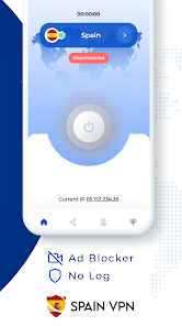 Screenshot 2 VPN Spain - Get Spain IP android