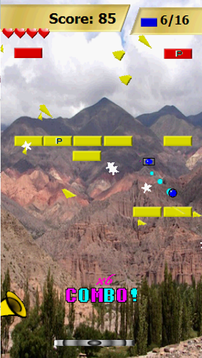 Android application Block Breaker Brutal screenshort
