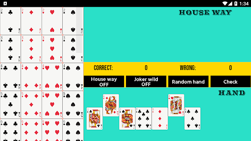 Pai Gow Poker house way train Screen 2
