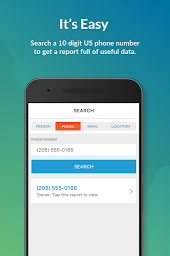 Reverse Phone Lookup Lite - Screenshot Image