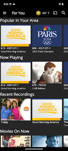 MyTVs Screen 2