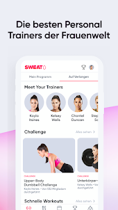 Sweat: Fitness-App für Frauen
