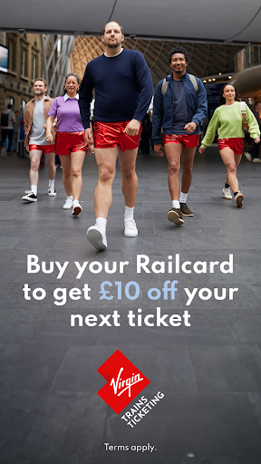Android application Virgin Trains Ticketing screenshort