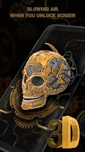 Skull Screen Lock