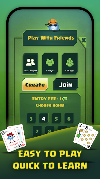 Play Nine: The Card Game Of Golf 3.35 APK + Mod (Unlimited money) untuk android