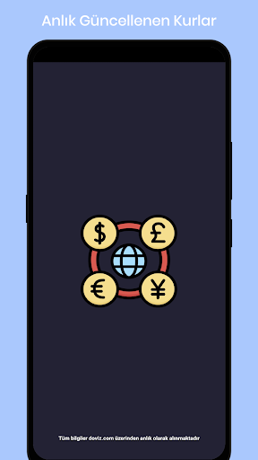 Android application Döviz, Altın, Kripto Fiyatları screenshort