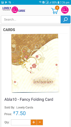 Lovely Cards Screen 2