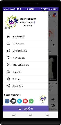 Berry Bazaar  Sell and Buy Item