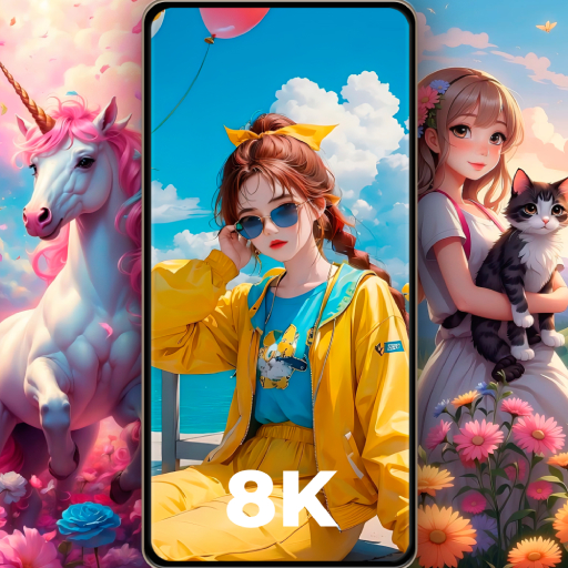 Girly Wallpapers for Girls 8K 1.0.19 Icon