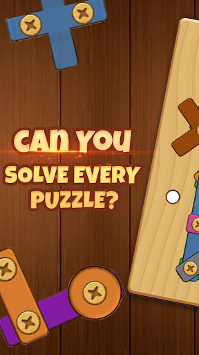 Screw and Nuts: Wood Puzzle 1