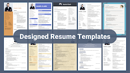 screenshot of Resume Builder & CV Maker