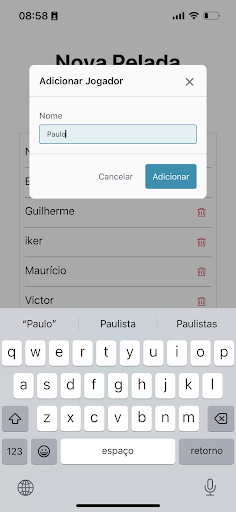 PeladaFacil Screen 3