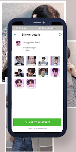 Sunghoon Enhypen WASticker
