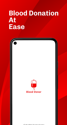 Android application Blood Donor screenshort