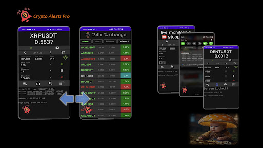 Crypto Alerts Pro+ (USA) Screen 2