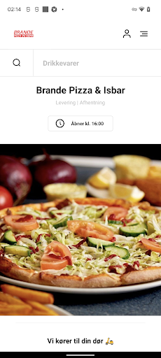 Android application Brande Pizza & Isbar screenshort