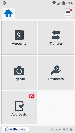 GB Bank Group Business Screen 3