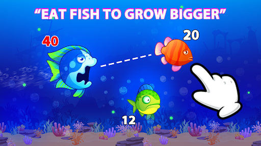 Android application Eat Fish.IO : Fish Battle screenshort