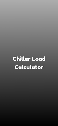 Android application Chiller Load Calculator screenshort