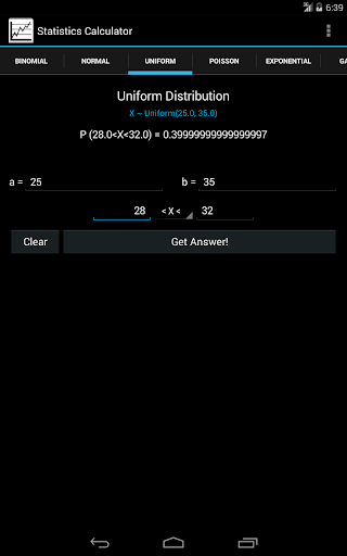 Statistics Calculator