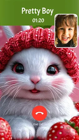 Game screenshot Fake Call: Bunny mod apk