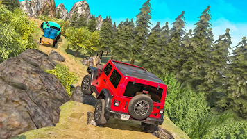 Offroad Jeep Driving & Parking