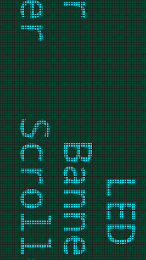 Screenshot of LED Banner Scroller