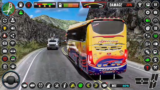 Bus Simulator Game: Coach Bus screenshot 11