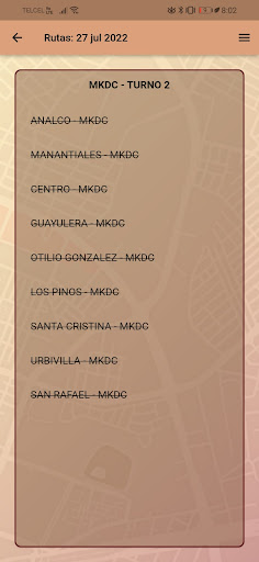 TIB Tracker Screen 2