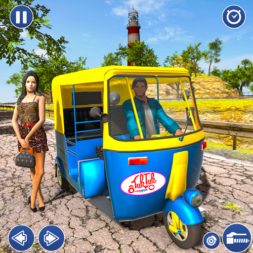 City Taxi Auto Rickshaw Game 1