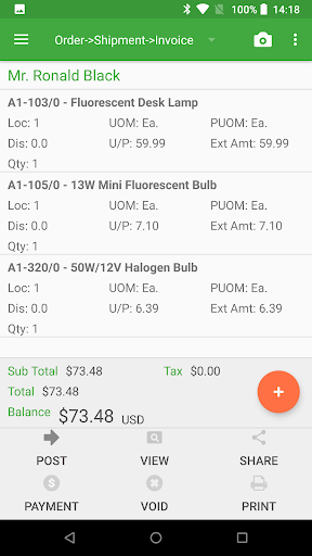 AutoSimply SalesAnywhere 2019 Screen 3