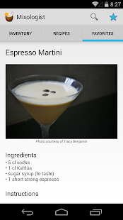 Mixologist - Cocktail Recipes Screenshot