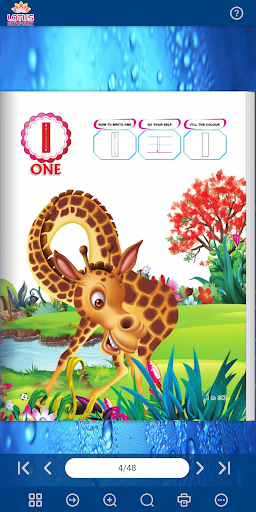 Lotus Math - 1 to 100