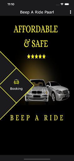 Android application Beep A Ride Paarl Driver screenshort