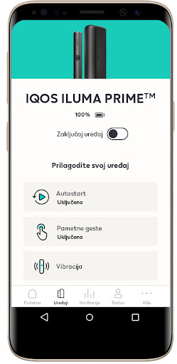 IQOS app: Device companion Screen 3