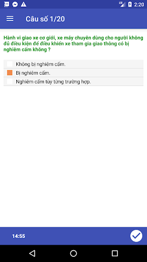 Thi bằng lái xe máy