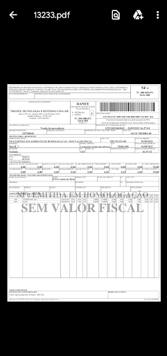 Android application Emitir Fácil screenshort