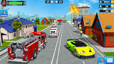 消防士: 消防車ゲームのおすすめ画像3