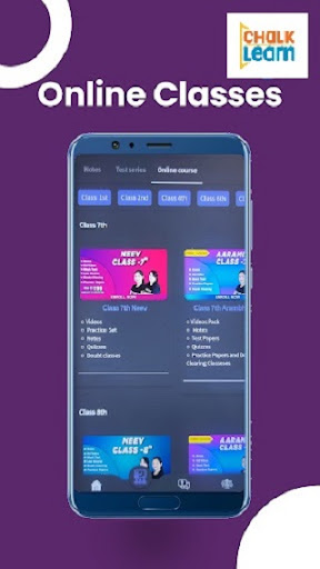 Chalklearn Student Portal Screen 3