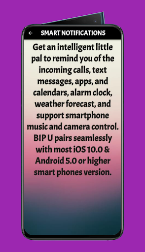 Amazfit Bip U guide Screen 3