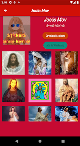 Jesús Stickers