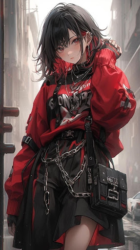 Emo Anime Wallpaper Screenshot 1 - AppWisp.com