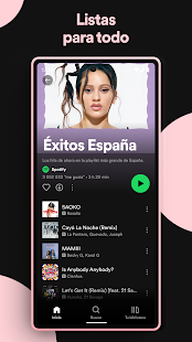 Spotify: música y pódcasts Screenshot