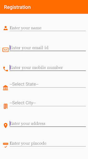 Android application Hire Or Rent screenshort