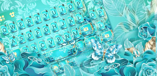 Blue Rose Butterfly Theme