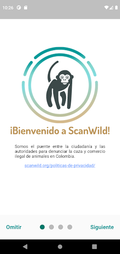 ScanWild App Screen 2