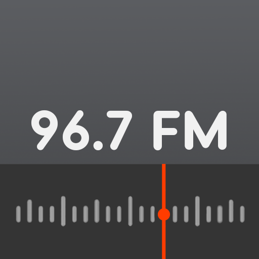 Rádio Caiçara FM 96.7 logo