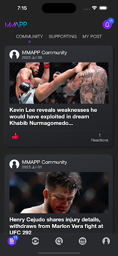 Android application MMAPP screenshort