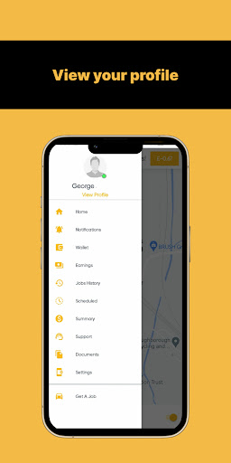 SpeedTaxiUK Driver Screen 3