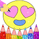 Glitter Emoji Coloring Book